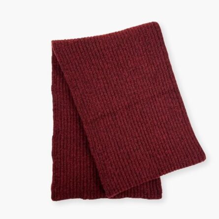 Cable Knit Winter Scarf – Soft Sustainable Knit Wrap - Image 3