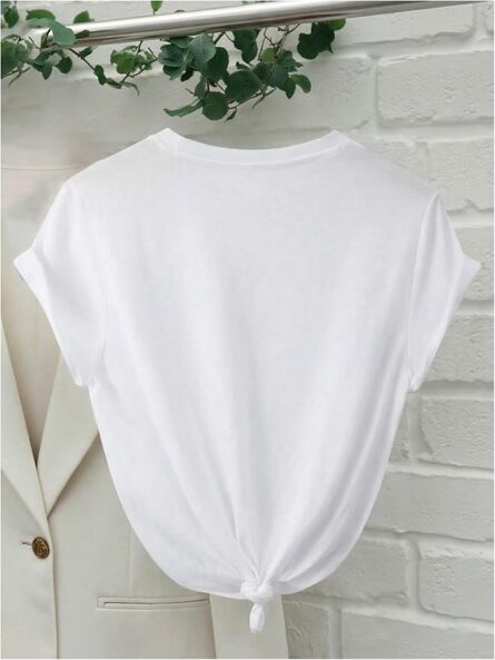 Women’s Heart Graphic Casual T Shirt - Image 3