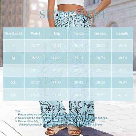 Women’s High Waisted Wide Leg Palazzo Trousers - Image 7