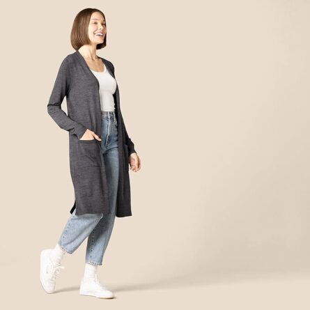 Women’s Lightweight Longline Cardigan - Image 5