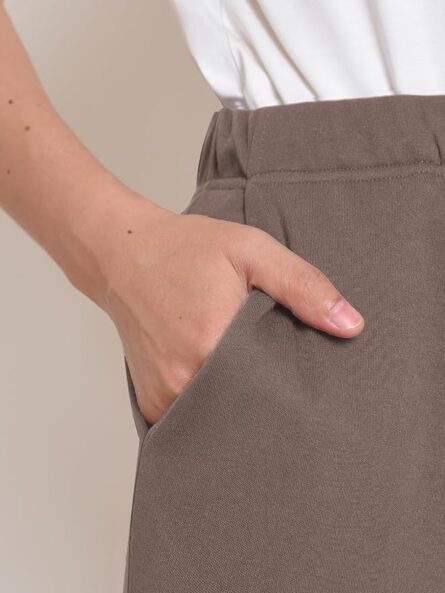 Women’s Petite Knit Lounge Trousers with Drawstring - Image 8