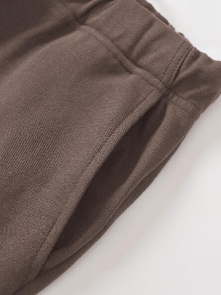 Women’s Petite Knit Lounge Trousers with Drawstring - Image 9