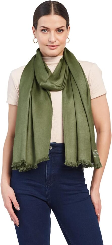Silky Satin Pashmina Shawl Wrap - Image 5