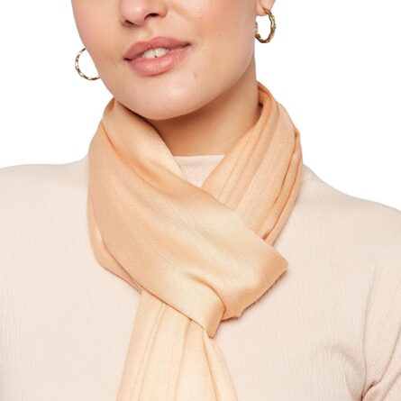 Silky Satin Pashmina Shawl Wrap - Image 4