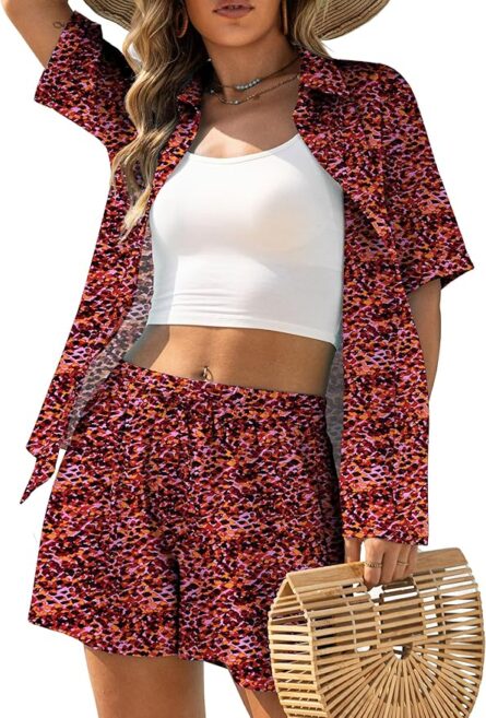 Tropical Beach Shirt & Shorts Co-Ord Set - Image 7